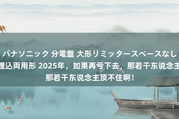 パナソニック 分電盤 大形リミッタースペースなし 露出・半埋込両用形 2025年，如果再亏下去，那若干东说念主顶不住啊！