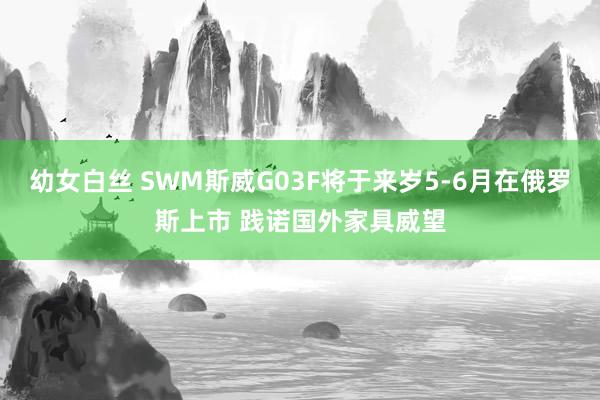 幼女白丝 SWM斯威G03F将于来岁5-6月在俄罗斯上市 践诺国外家具威望
