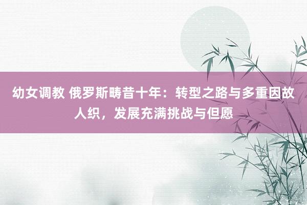 幼女调教 俄罗斯畴昔十年：转型之路与多重因故人织，发展充满挑战与但愿